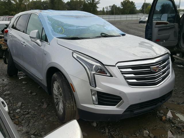 1GYKNBRS7HZ302025 - 2017 CADILLAC XT5 LUXURY SILVER photo 1