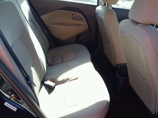 KNADM4A32E6365612 - 2014 KIA RIO LX Սև լուսանկար 6