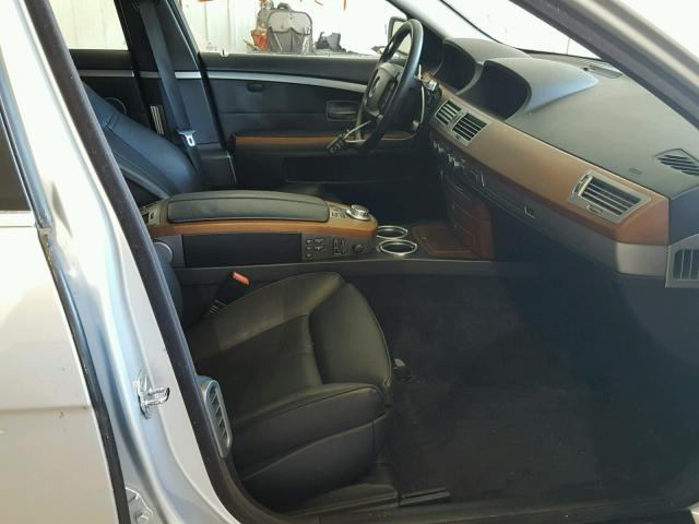 WBAHN83506DT25515 - 2006 BMW 750 LI SILVER photo 5