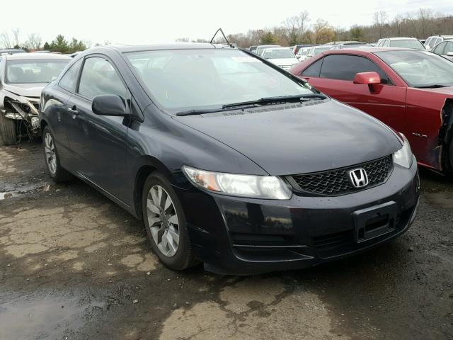 2HGFG12869H524214 - 2009 HONDA CIVIC EX BLACK photo 1