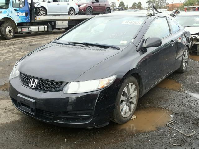 2HGFG12869H524214 - 2009 HONDA CIVIC EX 黑色 照片 2