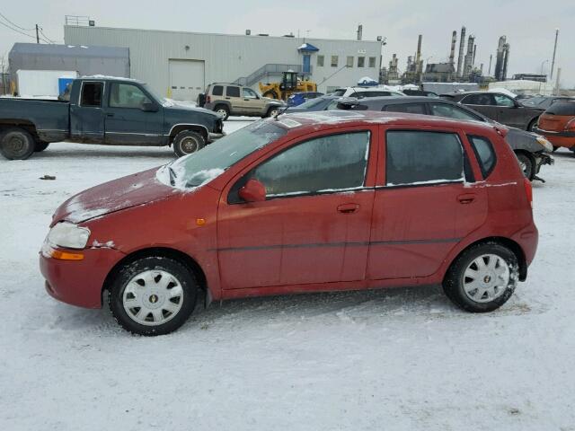 KL1TJ62684B260761 - 2004 CHEVROLET AVEO LS ORANGE photo 10