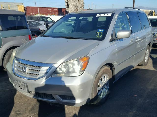 5FNRL38429B004251 - 2009 HONDA ODYSSEY EX SILVER photo 2