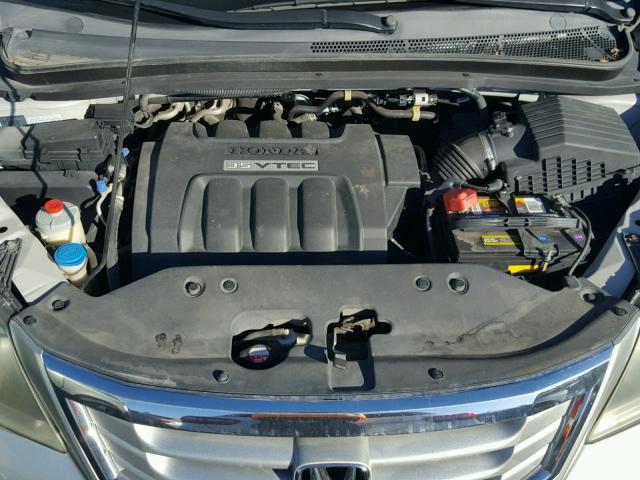 5FNRL38429B004251 - 2009 HONDA ODYSSEY EX SILVER photo 7