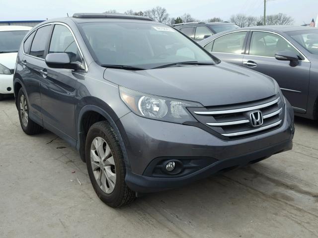 3CZRM3H56CG702718 - 2012 HONDA CR-V EX GRAY photo 1