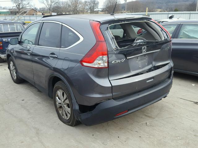 3CZRM3H56CG702718 - 2012 HONDA CR-V EX GRAY photo 3