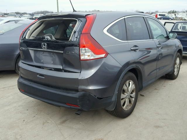 3CZRM3H56CG702718 - 2012 HONDA CR-V EX GRAY photo 4