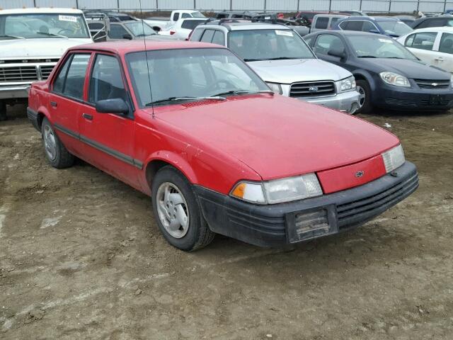 1G1JC5449P7190073 - 1993 CHEVROLET CAVALIER V RED photo 1