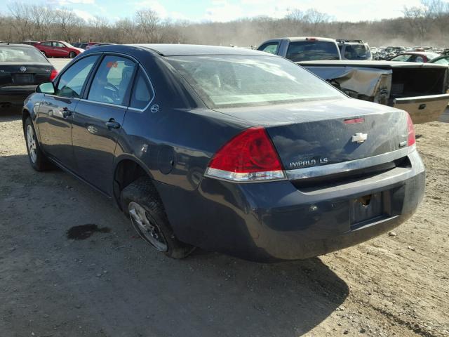 2G1WB55KX81304571 - 2008 CHEVROLET IMPALA LS GRAY photo 3