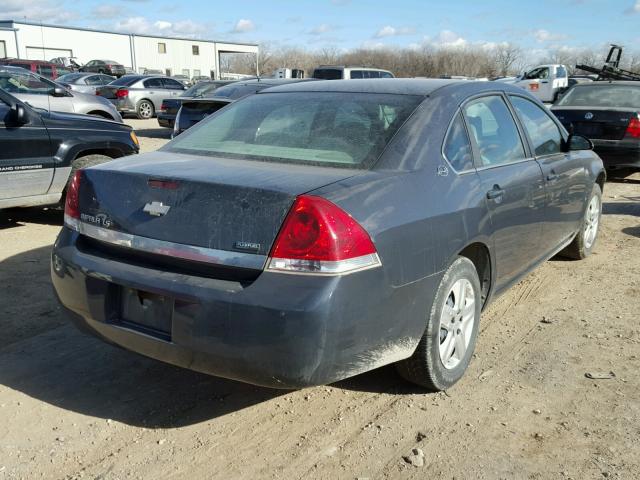 2G1WB55KX81304571 - 2008 CHEVROLET IMPALA LS GRAY photo 4