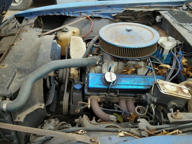 2T87U8L158119 - 1978 PONTIAC FIREBIRD BLUE photo 7