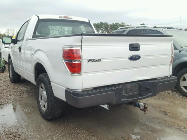 1FTRF12W59KA73315 - 2009 FORD F150 WHITE photo 3