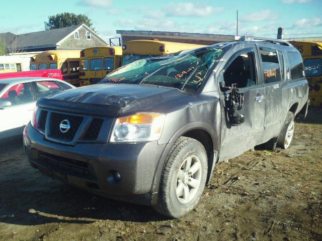 5N1AA0NCXCN605912 - 2012 NISSAN ARMADA SV SILVER photo 2