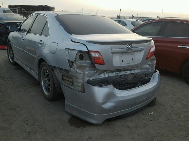 4T1BK46K07U531636 - 2007 TOYOTA CAMRY NEW SILVER photo 3