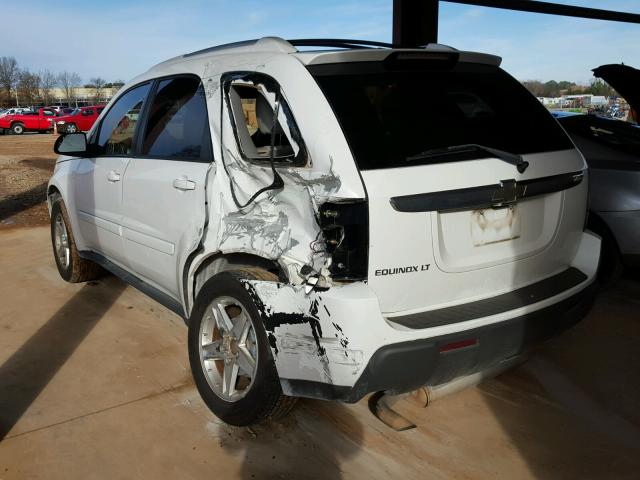 2CNDL63F956189883 - 2005 CHEVROLET EQUINOX LT WHITE photo 3