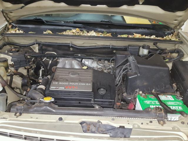 JTEHF21A310008045 - 2001 TOYOTA HIGHLANDER TAN photo 7