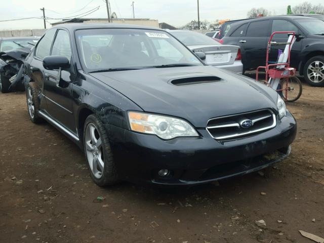 4S3BL676364208064 - 2006 SUBARU LEGACY GT BLACK photo 1