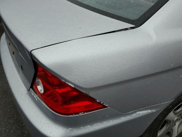 1HGEM21945L018186 - 2005 HONDA CIVIC EX ვერცხლისფერი ფოტო 9