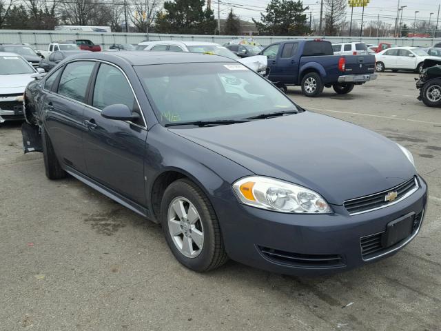 2G1WT57K891235407 - 2009 CHEVROLET IMPALA 1LT BLACK photo 1