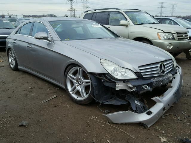 WDDDJ75X26A021244 - 2006 MERCEDES-BENZ CLS 500C GRAY photo 1