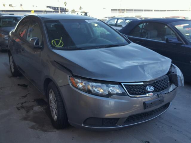 KNAFU4A21C5485694 - 2012 KIA FORTE EX GRAY photo 1