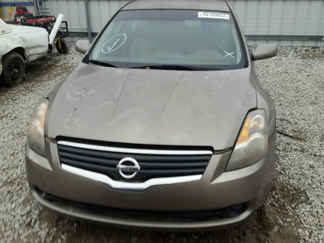 1N4AL21E47N468785 - 2007 NISSAN ALTIMA 2.5 SILVER photo 9