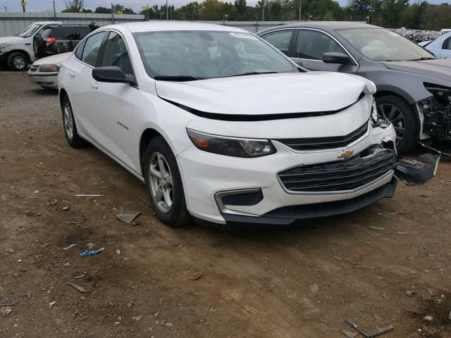 1G1ZC5ST0HF175708 - 2017 CHEVROLET MALIBU LS Ağ foto 1