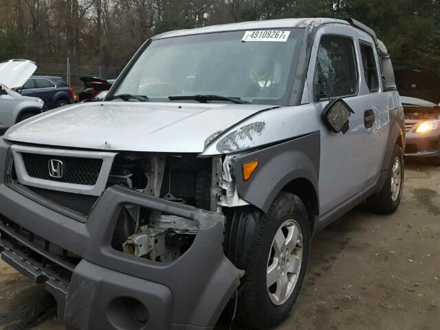 5J6YH28553L044905 - 2003 HONDA ELEMENT EX SILVER photo 9