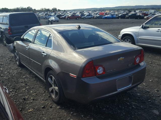 1G1ZC5E04CF175043 - 2012 CHEVROLET MALIBU 1LT GRAY photo 3