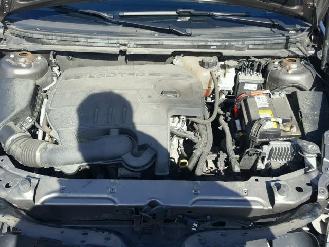 1G1ZC5E04CF175043 - 2012 CHEVROLET MALIBU 1LT GRAY photo 7