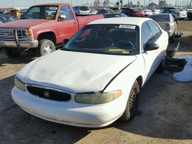 2G4WS52J331222866 - 2003 BUICK CENTURY CU WHITE photo 2