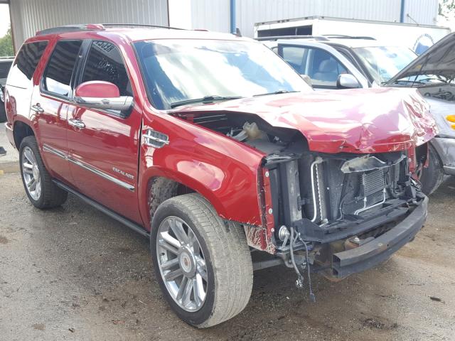 1GYS3DEF6ER108639 - 2014 CADILLAC ESCALADE P RED photo 1