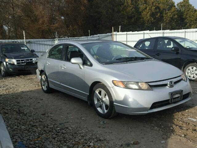 2HGFA16597H102601 - 2007 HONDA CIVIC LX SILVER photo 1