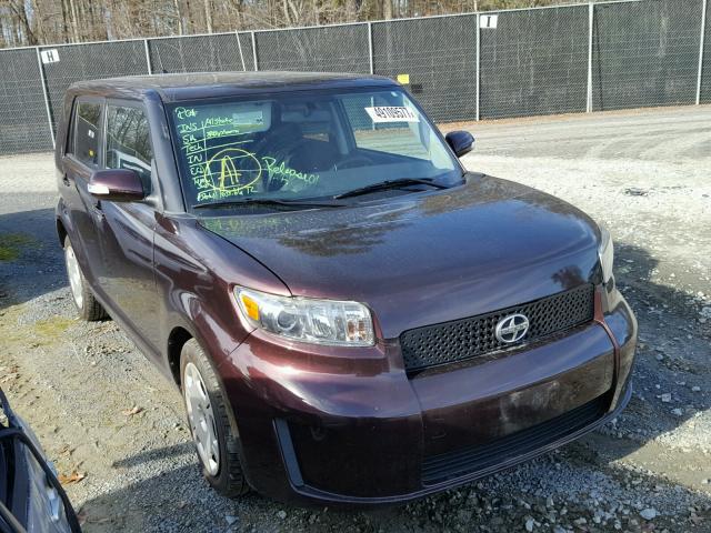 JTLKE50E391066217 - 2009 TOYOTA SCION XB 紫色 照片 1