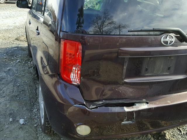 JTLKE50E391066217 - 2009 TOYOTA SCION XB 紫色 照片 9
