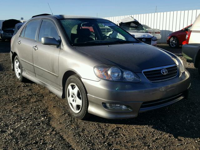 1NXBR32E35Z508810 - 2005 TOYOTA COROLLA CE GRAY photo 1