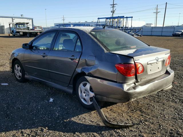 1NXBR32E35Z508810 - 2005 TOYOTA COROLLA CE GRAY photo 3