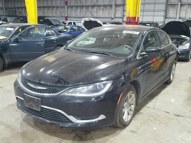 1C3CCCAB3GN139191 - 2016 CHRYSLER 200 LIMITE BLACK photo 2