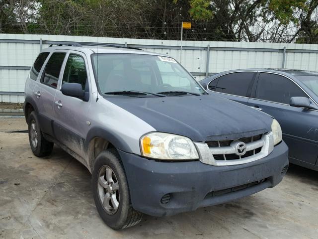 4F2YZ02Z26KM25575 - 2006 MAZDA TRIBUTE I GRAY photo 1