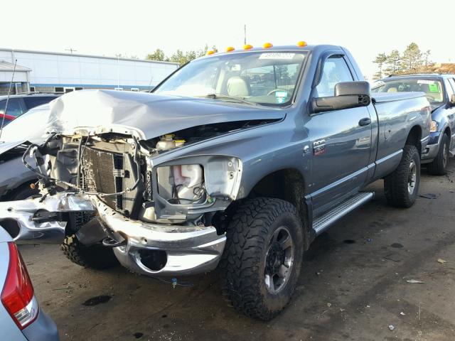 3D7KS26A17G820825 - 2007 DODGE RAM 2500 S GRAY photo 2