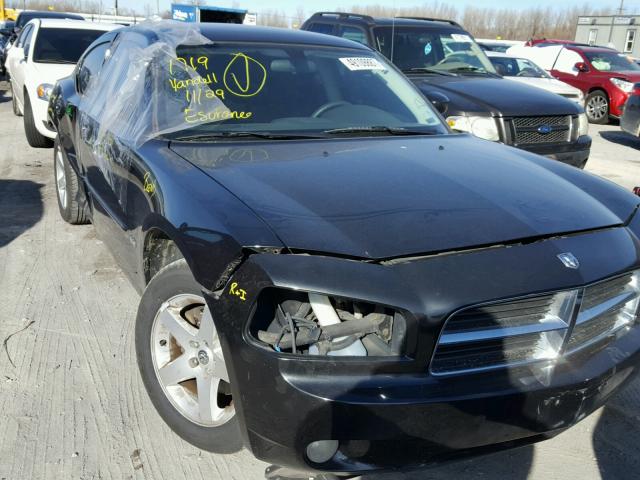 2B3KA33VX9H585131 - 2009 DODGE CHARGER SX BLACK photo 1