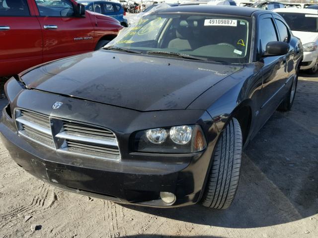 2B3KA33VX9H585131 - 2009 DODGE CHARGER SX BLACK photo 2