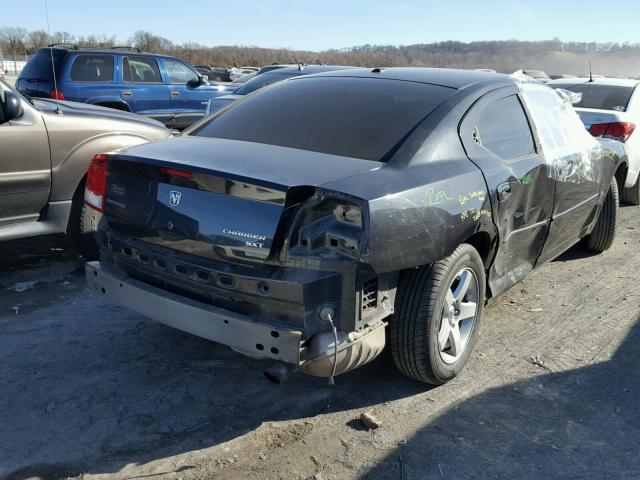 2B3KA33VX9H585131 - 2009 DODGE CHARGER SX BLACK photo 4