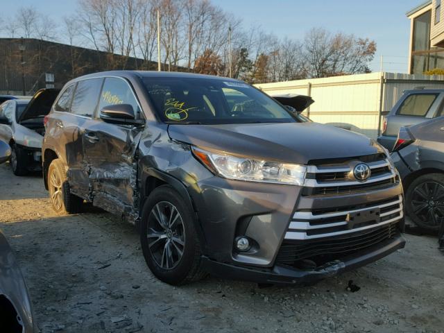 5TDBZRFH3HS423065 - 2017 TOYOTA HIGHLANDER GRAY photo 1