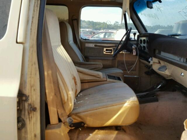 1G8GK26M9GF187061 - 1986 CHEVROLET SUBURBAN K TAN photo 5