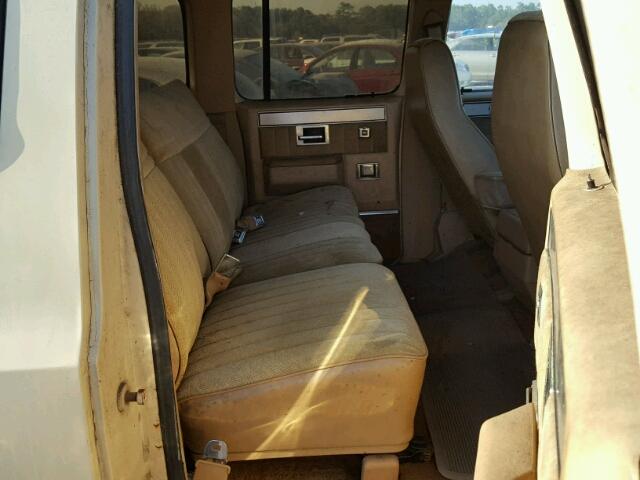 1G8GK26M9GF187061 - 1986 CHEVROLET SUBURBAN K TAN photo 6