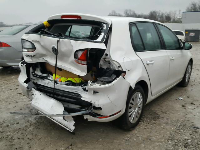 WVWDA7AJXAW293760 - 2010 VOLKSWAGEN GOLF 白色 照片 4