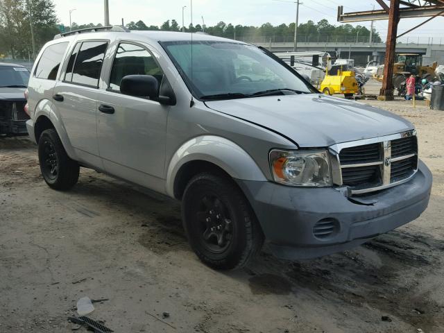 1D8HD38K88F105572 - 2008 DODGE DURANGO SX SILVER photo 1