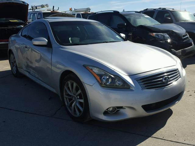 JN1CV6EK9CM421226 - 2012 INFINITI G37 BASE SILVER photo 1