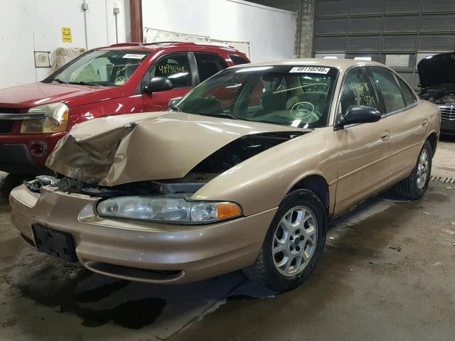 1G3WH52H92F119491 - 2002 OLDSMOBILE INTRIGUE G GOLD photo 2